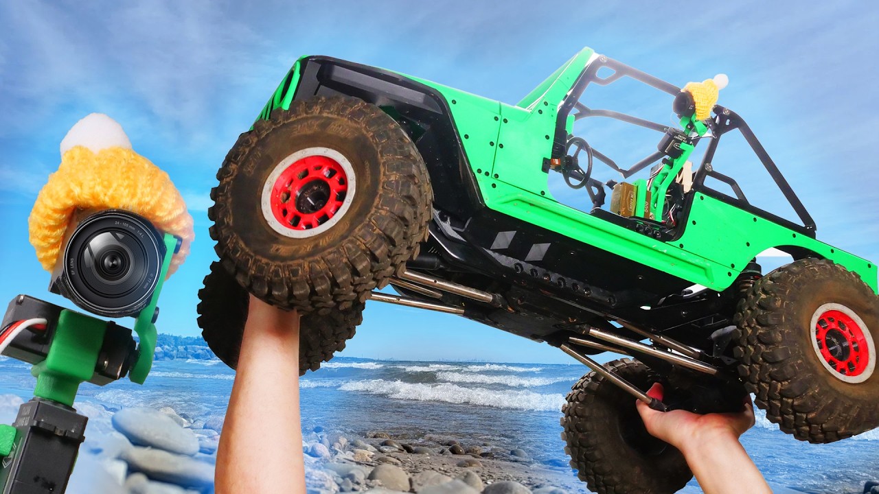 We turned RC cars into real trucks