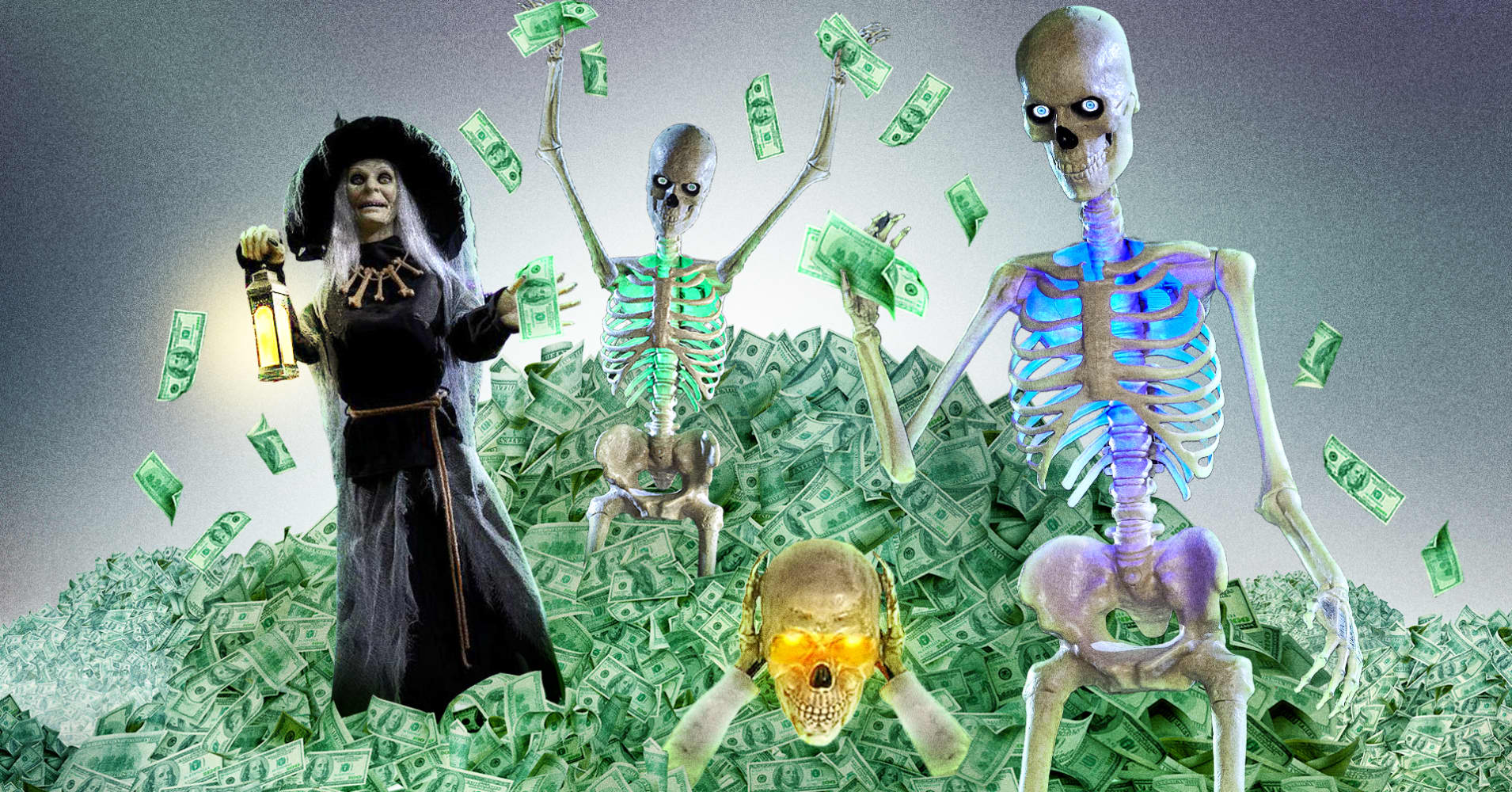 The rise of the 15-foot skeleton—how a viral novelty became a Halloween ...