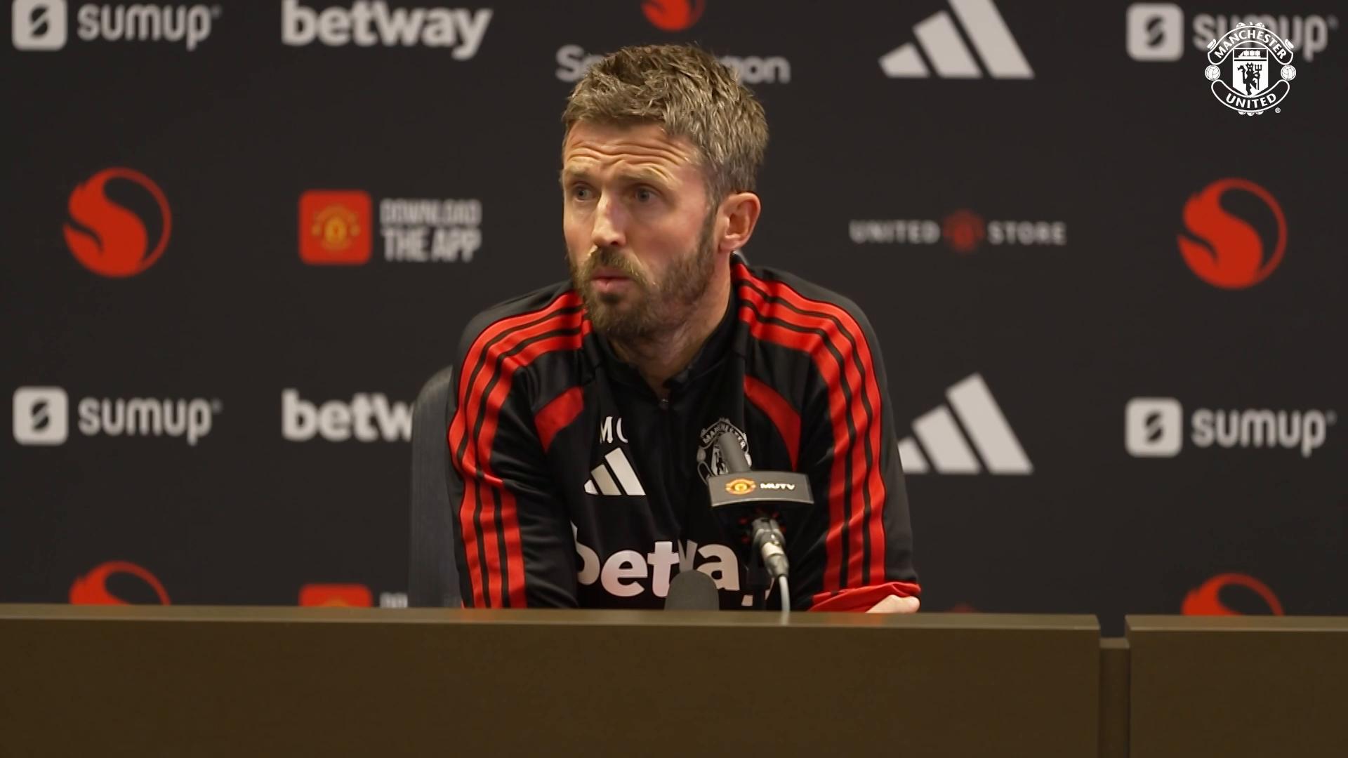 Moment: 'We lost our way' - Michael Carrick demands resilience in ...
