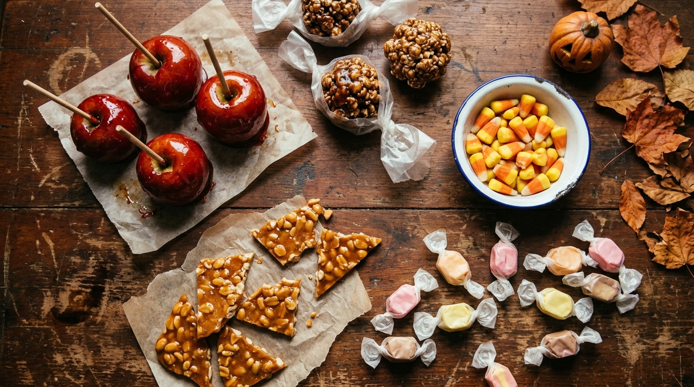 Before candy came in a wrapper: 18 homemade Halloween candy recipes ...