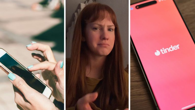 Woman scrolls Tinder and finds a man using her photo as his profile ...