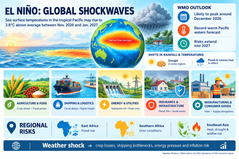 How will the El Niño wrecking ball impact the global economy?