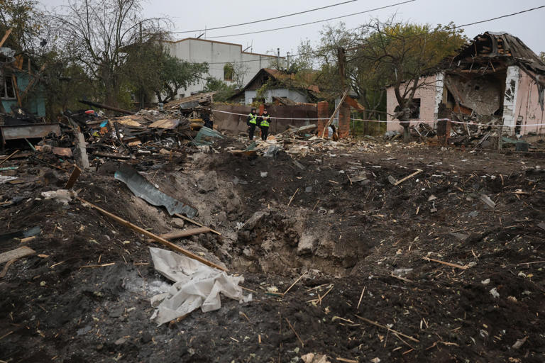 Russia bombs Kyiv with cluster missiles hours after agreeing to peace talks