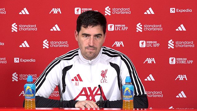 Iraola gives Liverpool injury update before Brighton game