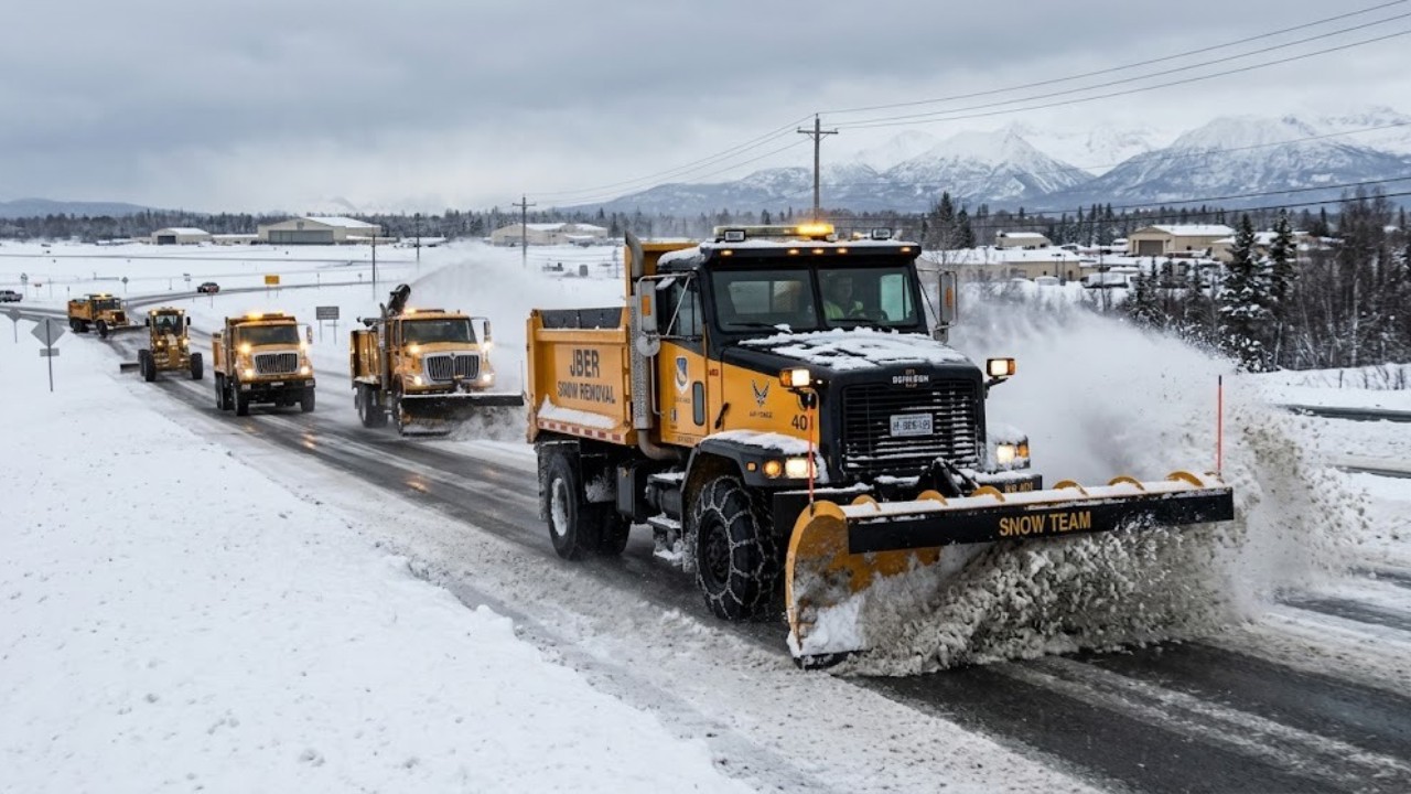 JBER crews prepare 98 machines for Alaska snowfall