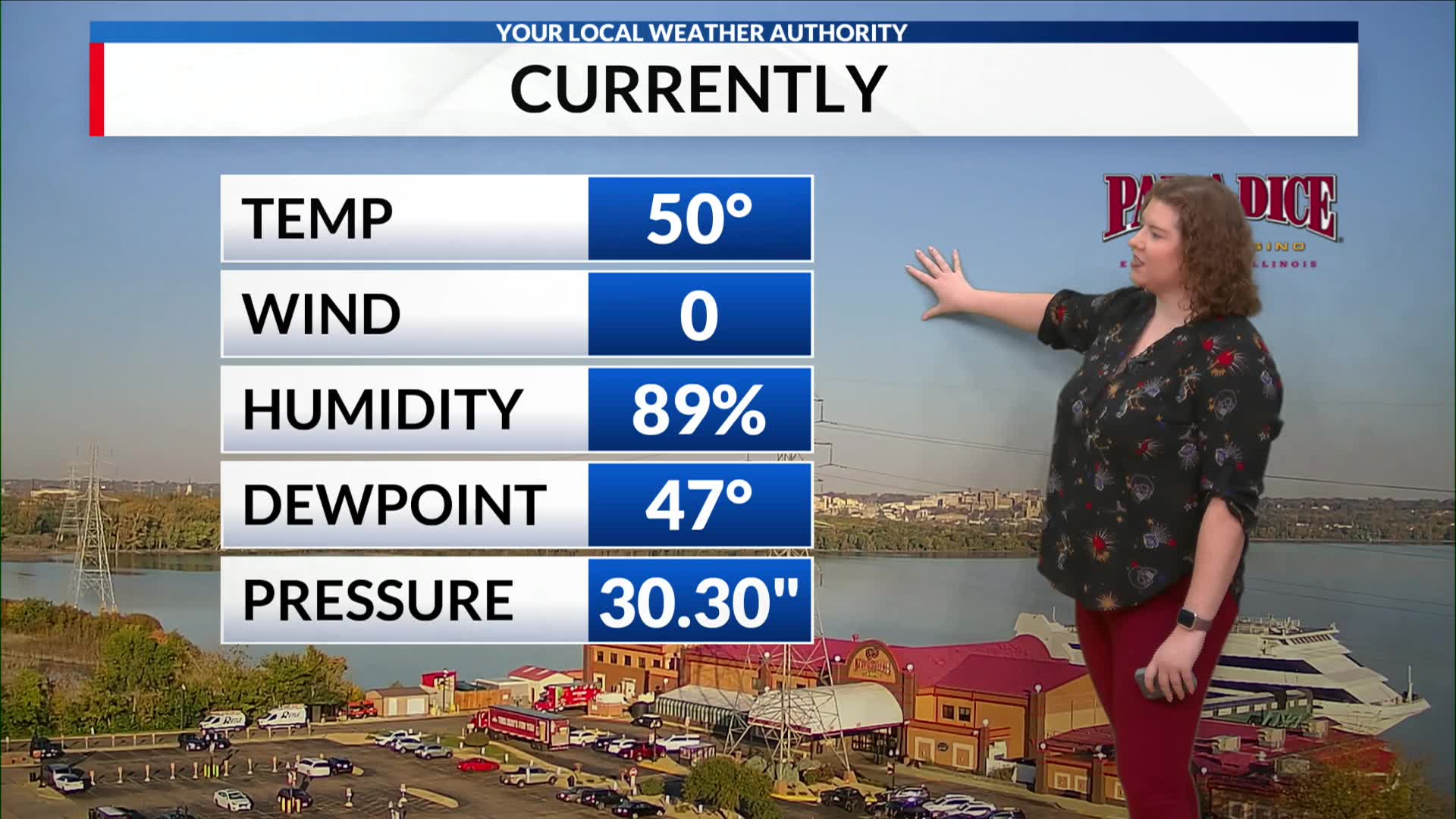 8:30 a.m. Friday, October 23 forecast