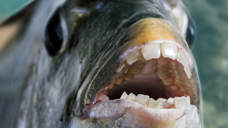 Researchers found a fish that looks like it has human teeth
