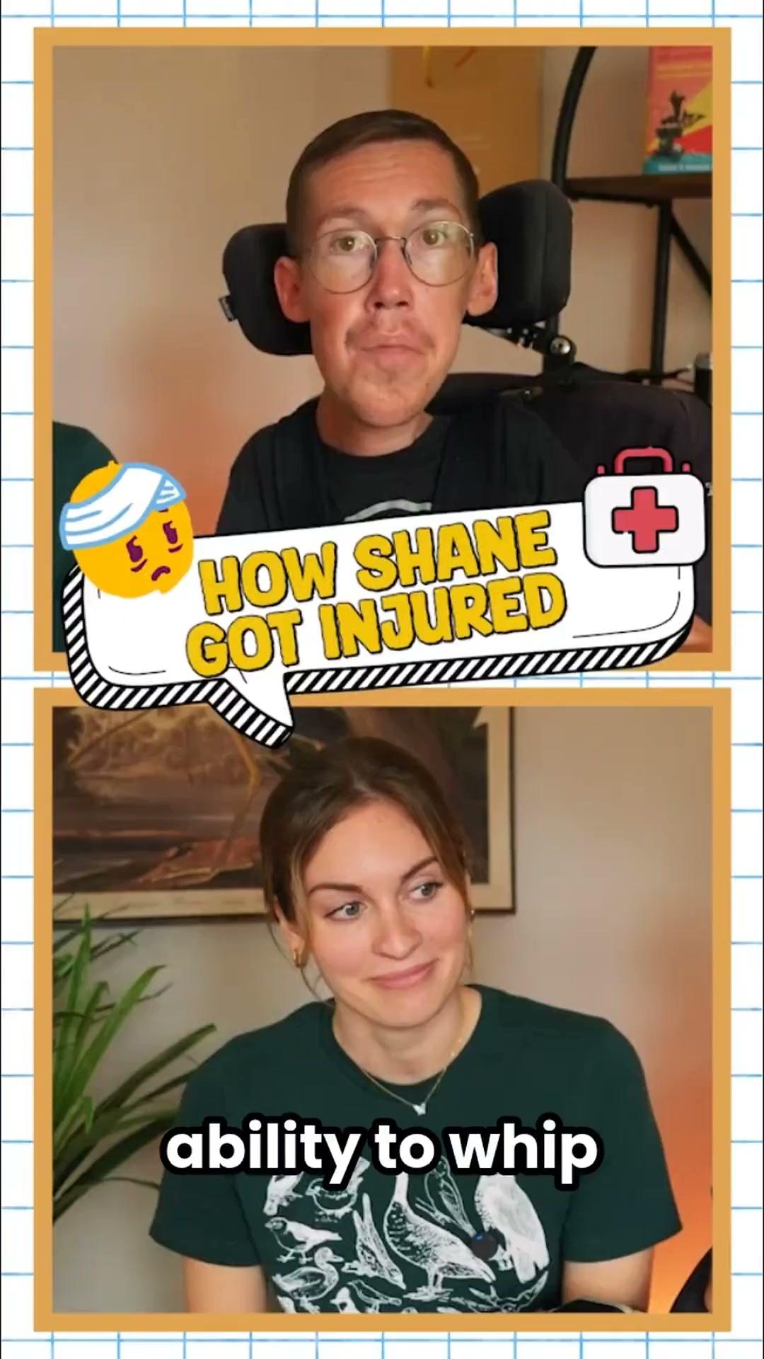 How Shane got hurt... This one's crazy 😅 #couplegoals #funny #stories