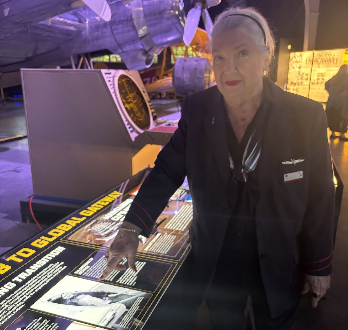 American Airlines' most senior flight attendant retires after 63+ years