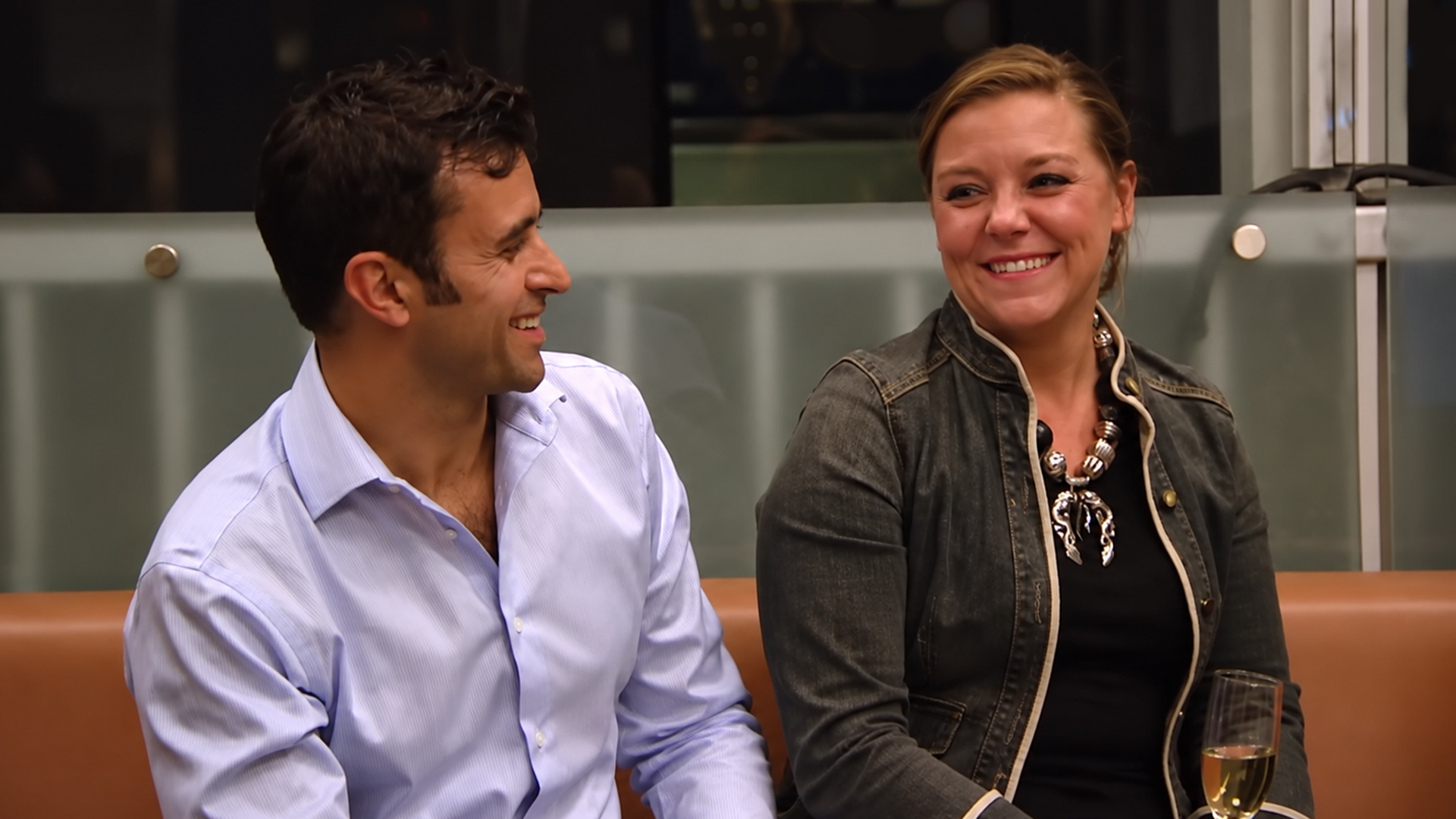 Winning team gets a surprise from Christina & Scott