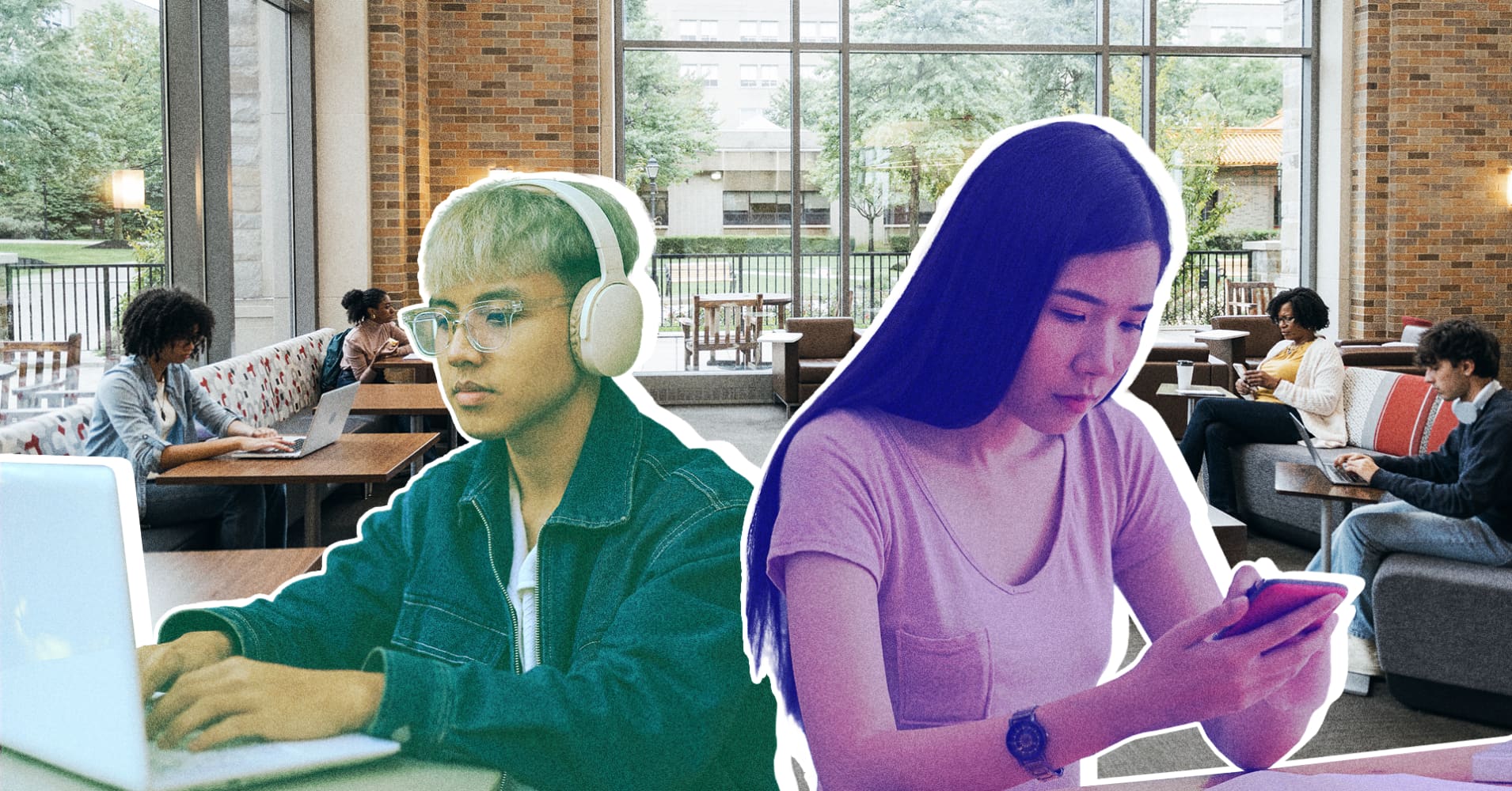 College campuses have (largely) gone silent. Can practicing small talk and phone-free spaces change that?