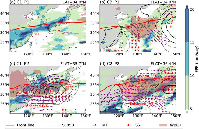 East Asia's summer rain belt has shifted north over decades, reshaping ...