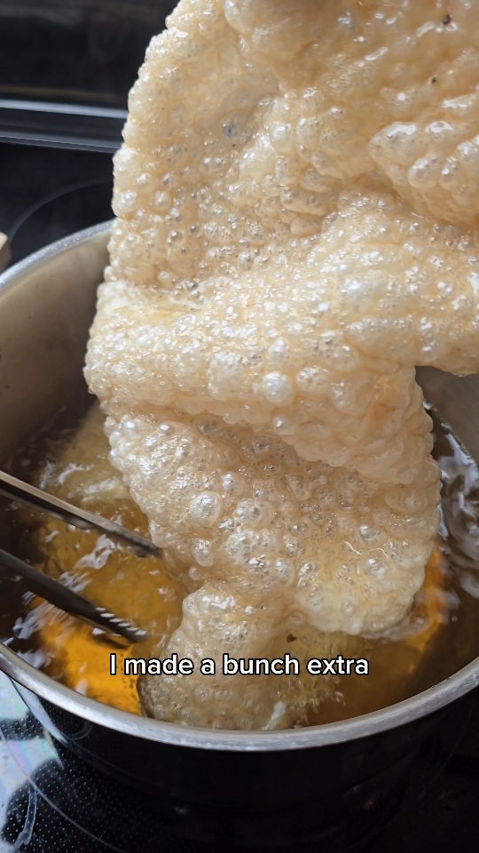 Chicharrón inflado: crispy Mexican goodness