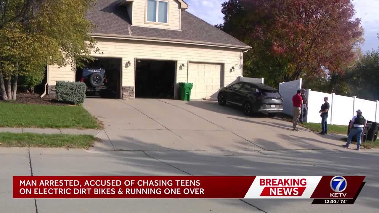 Nebraska man accused of chasing teens on electric dirt bikes and ...