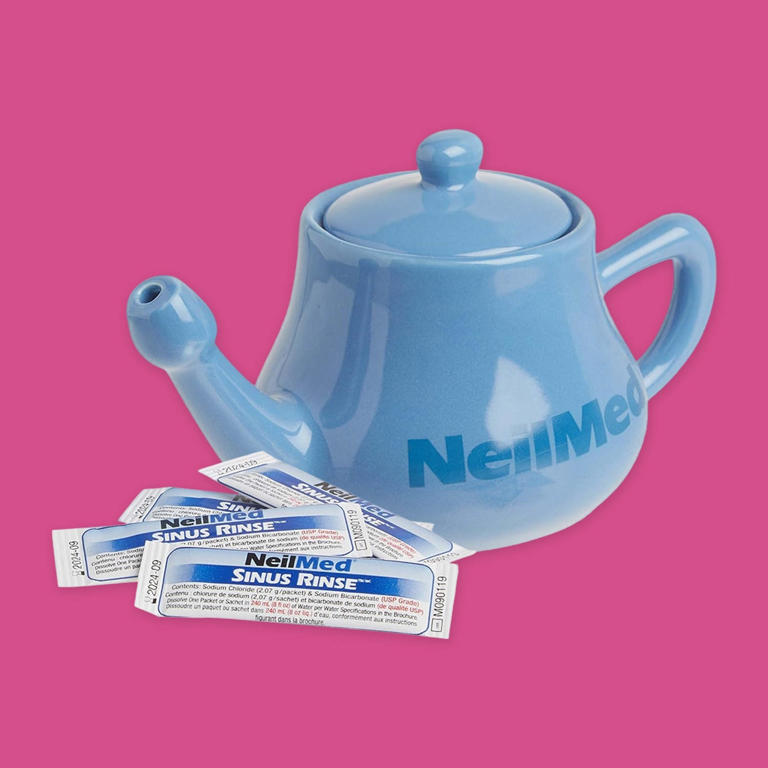 This is the right way to use a neti pot, plus the best ones to buy