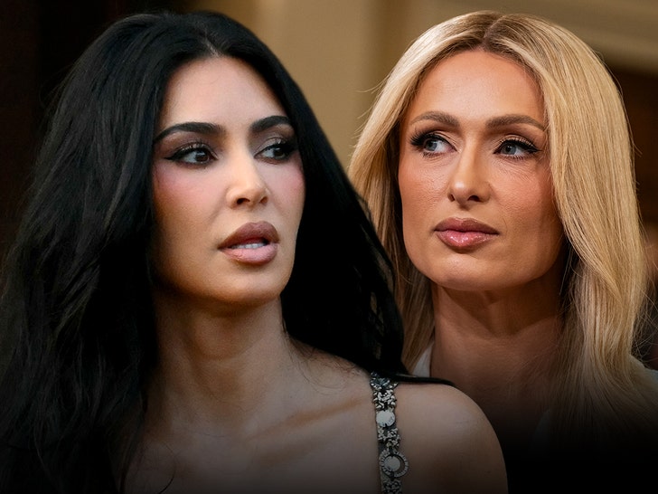 Kim Kardashian pissed at Paris Hilton for bailing on her biography 17 times