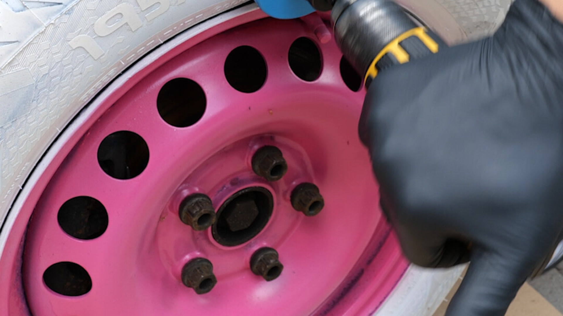 Can it spin? Taking on the DIY cement wheel challenge
