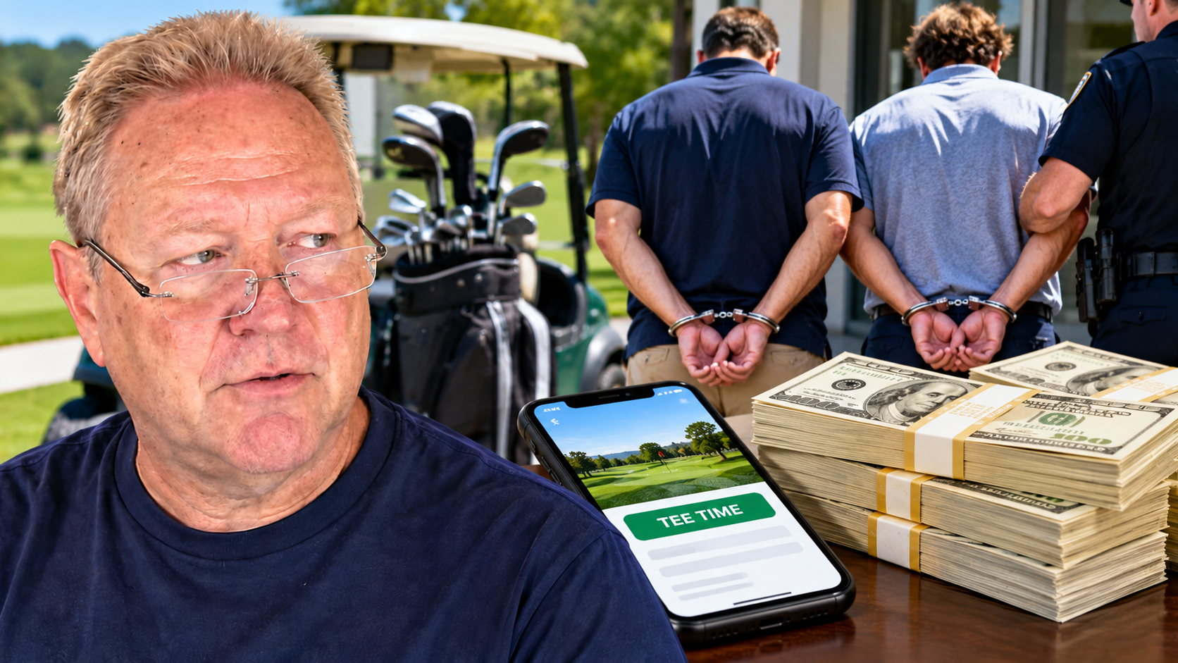 A golf booking side business was part of $1.3 million in unreported income