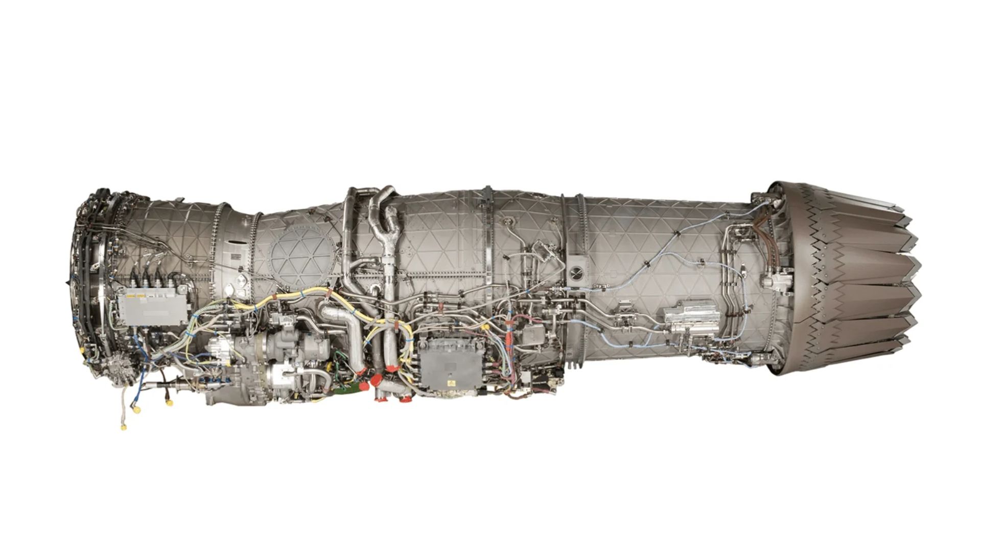 Parts of world’s most powerful jet engine that offers 40,000-lb thrust ...
