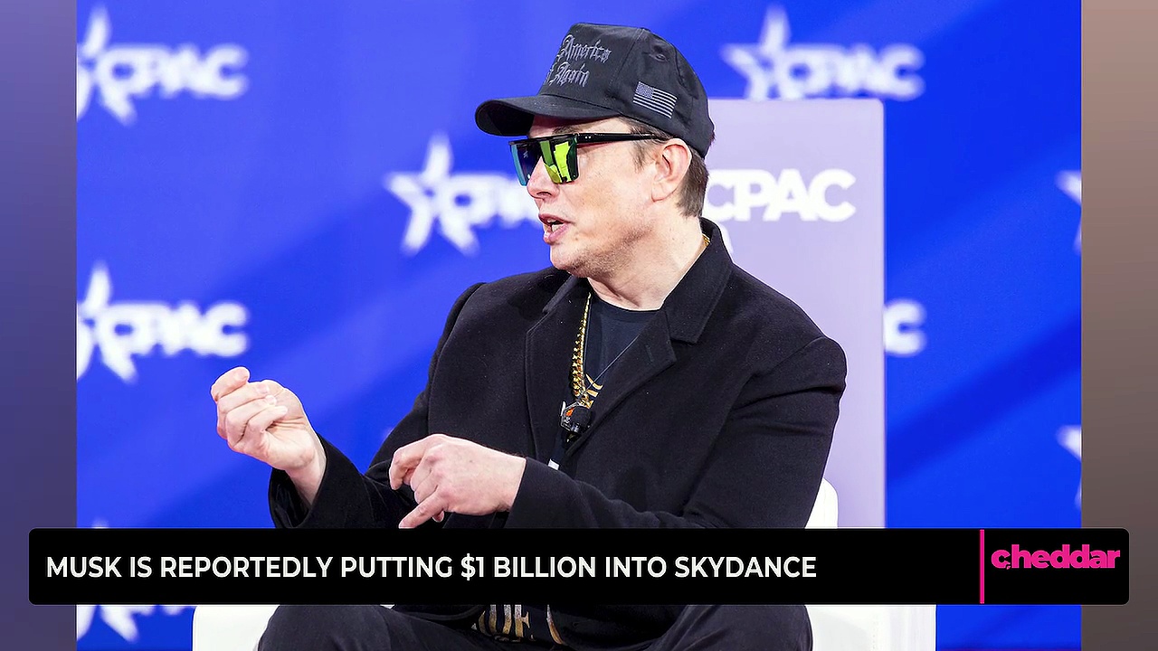 Musk is reportedly putting $1 billion into Skydance