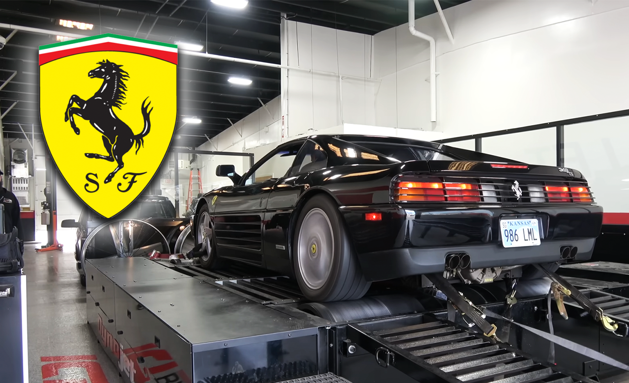 Dyno test results for my high-mileage Ferrari 348
