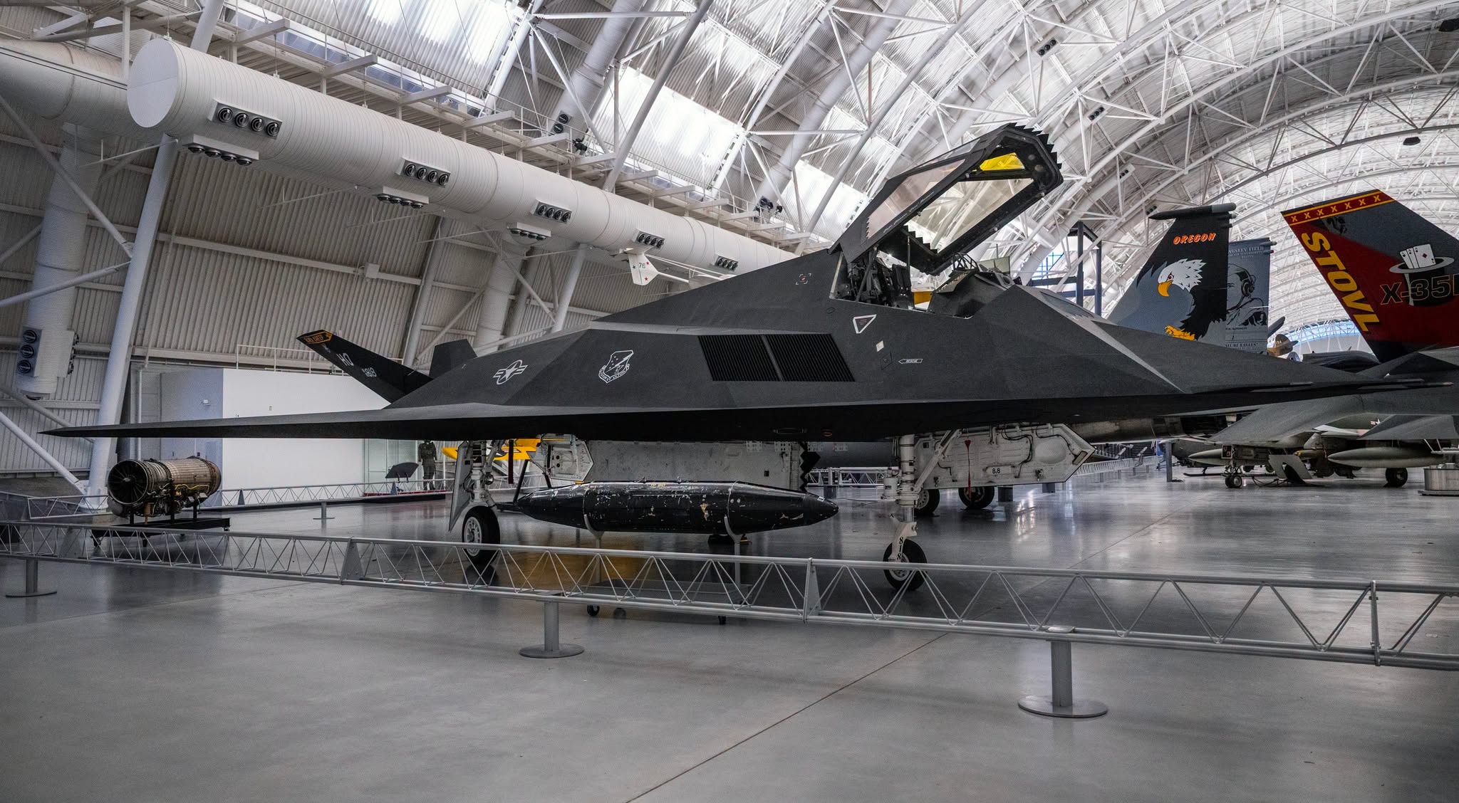 F-117A Nighthawk the overachiever goes on display at Udvar-Hazy Center