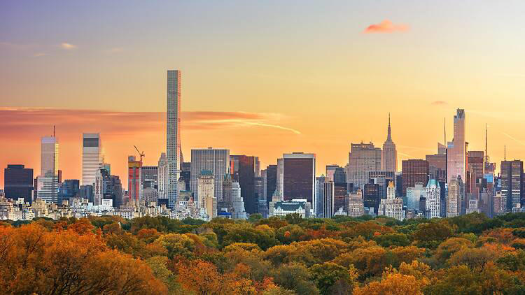 This is the last day the sun will go down after 6pm in NYC until spring ...