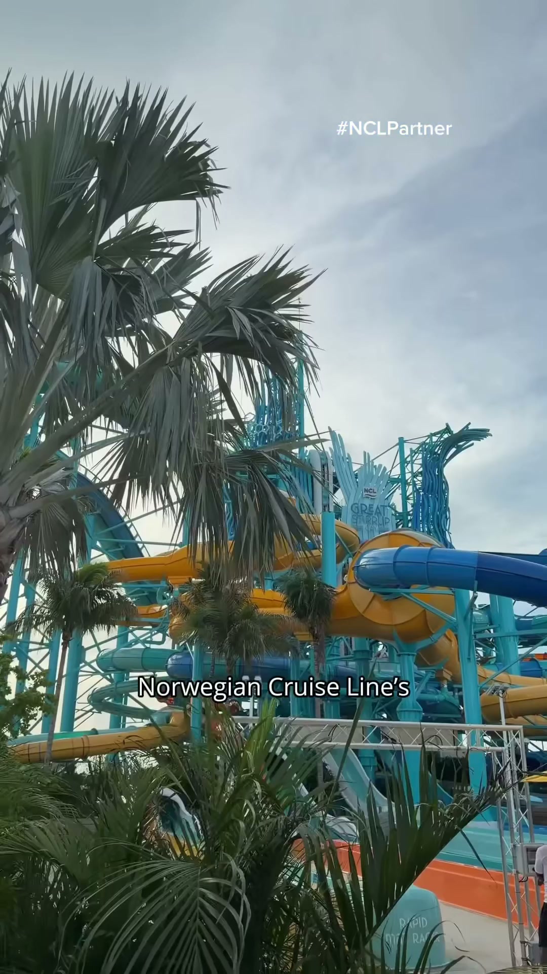 Secret Bahamas waterpark on a Norwegian cruise