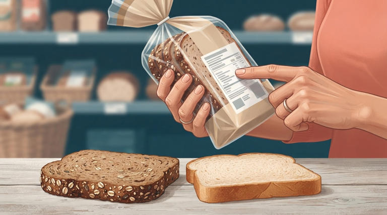 Como saber se o pão é integral de verdade olhando o rótulo