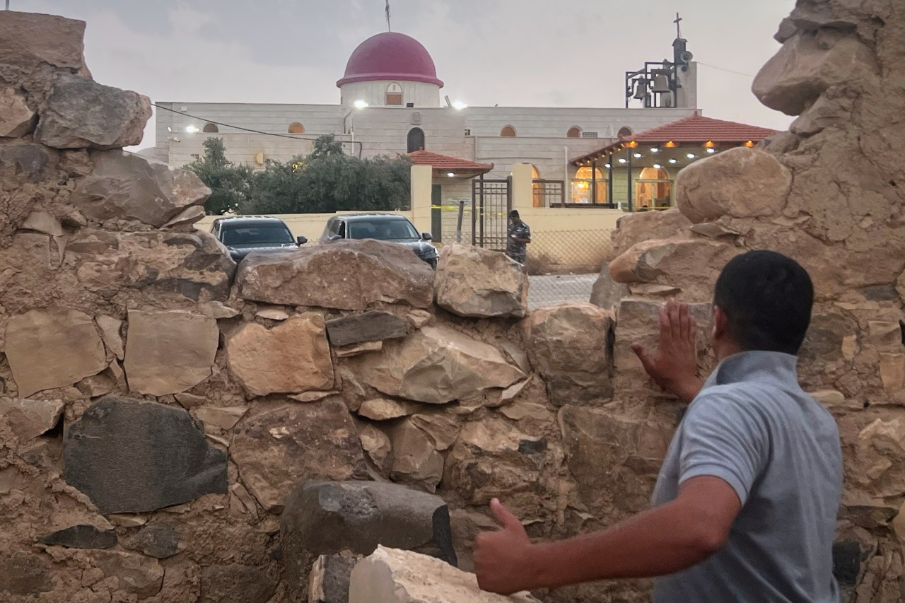 Gunmen kill seven in church attack in Jordan