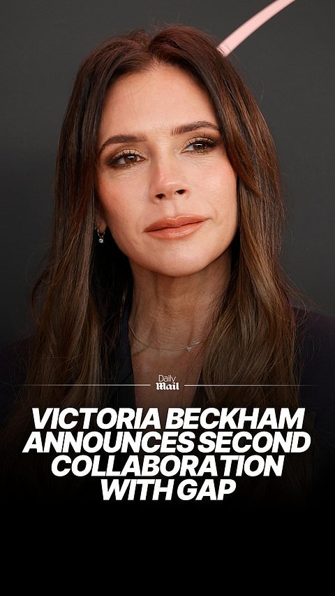Victoria Beckham announces launch of her second GAP collaboration