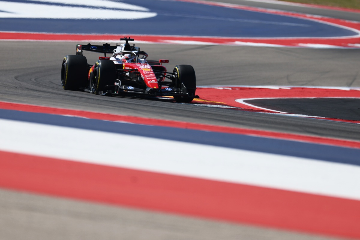 F1 United States GP: Charles Leclerc pips Max Verstappen to top FP1