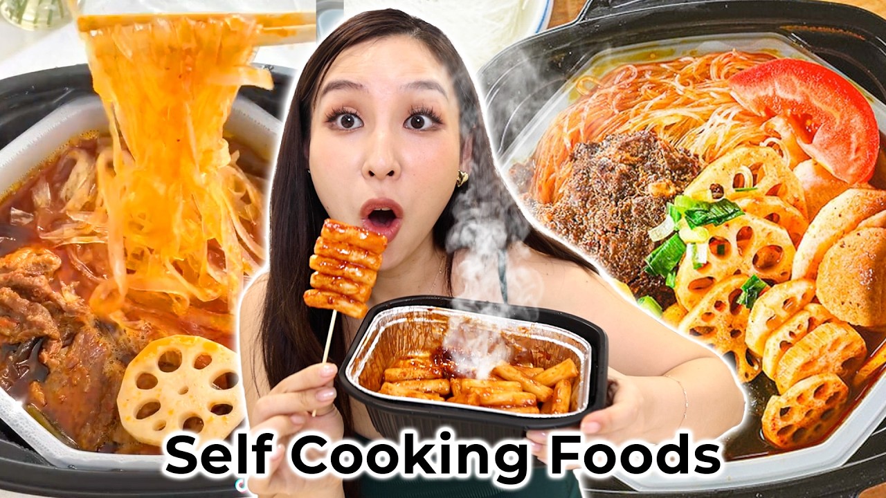 I tried foods that cook themselves