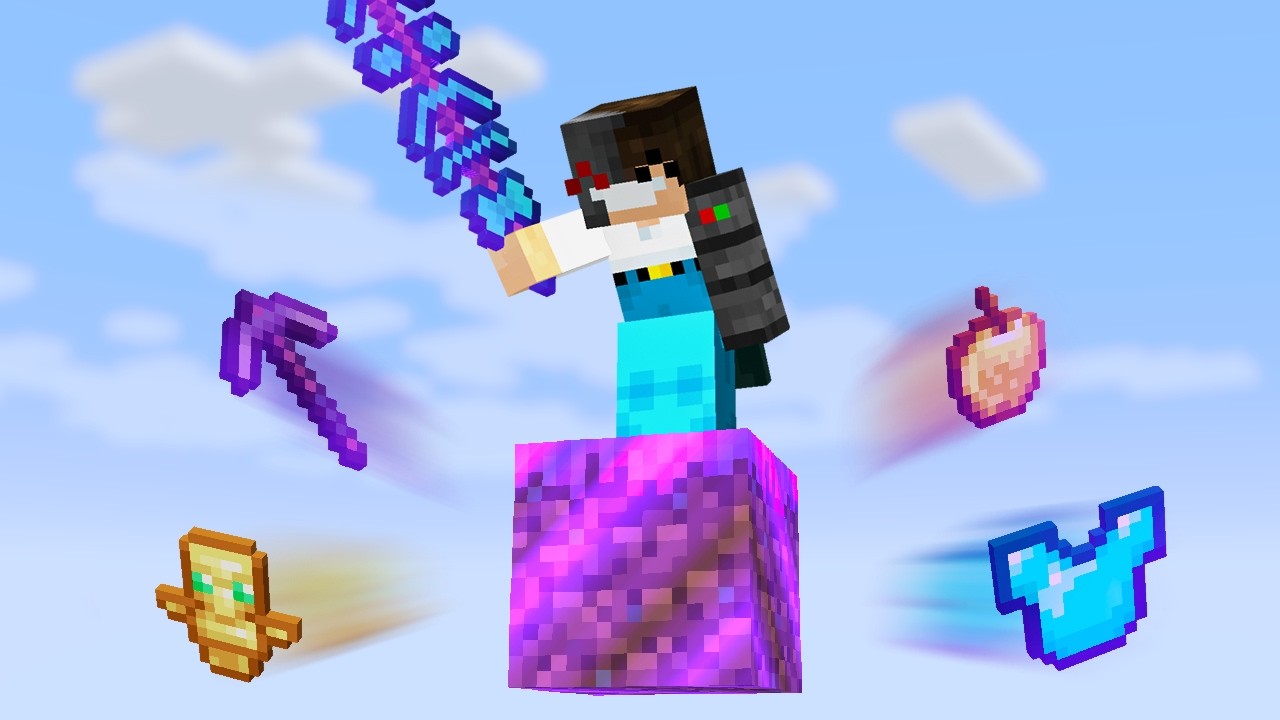Minecraft, but it's on 1 OP block
