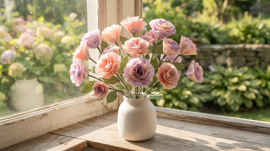 Coffee filter crafts: 14 pretty projects that look way more expensive ...