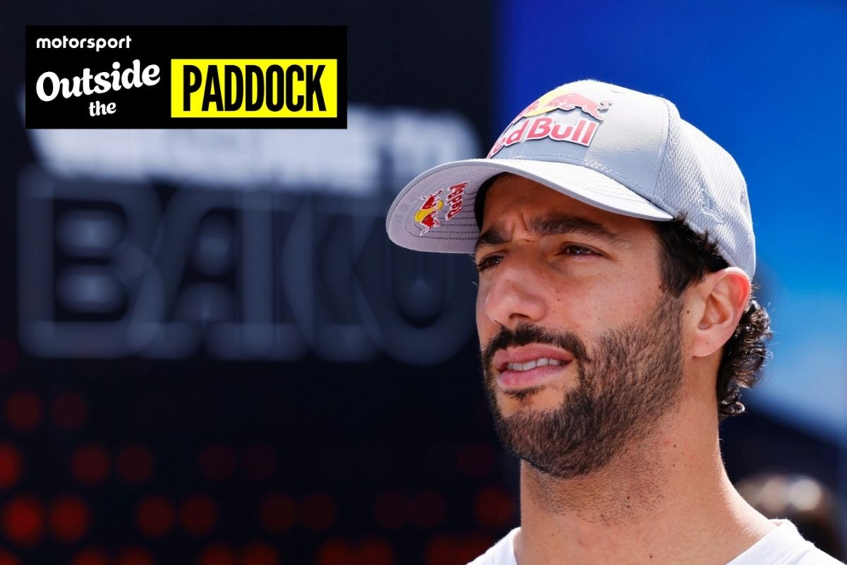 Fans lose it as Daniel Ricciardo spotted supporting Liam Lawson at ...
