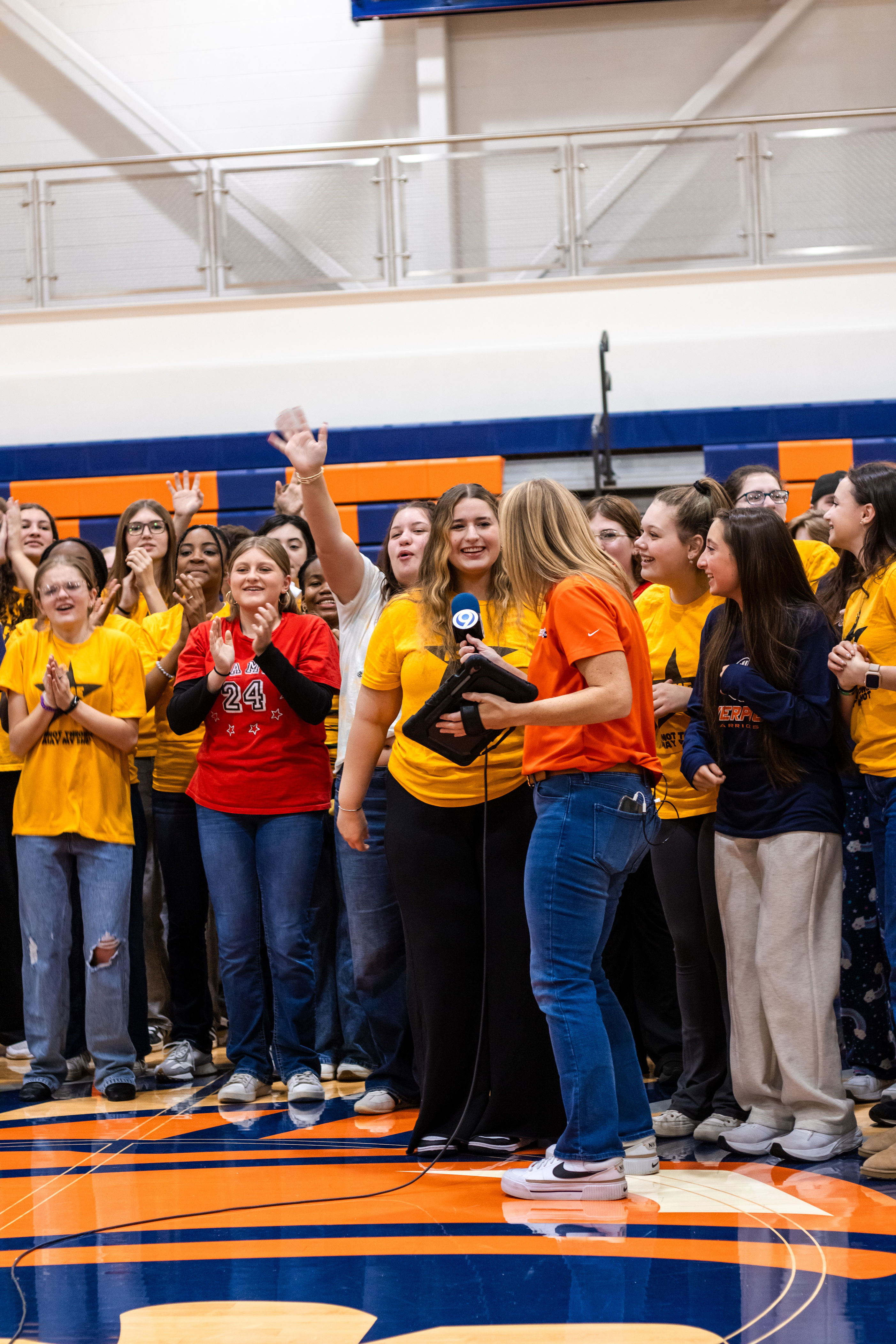 Friday morning lights: Liverpool High School