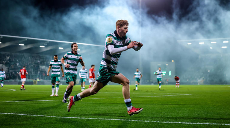 Shamrock Rovers crowned League of Ireland champions in style