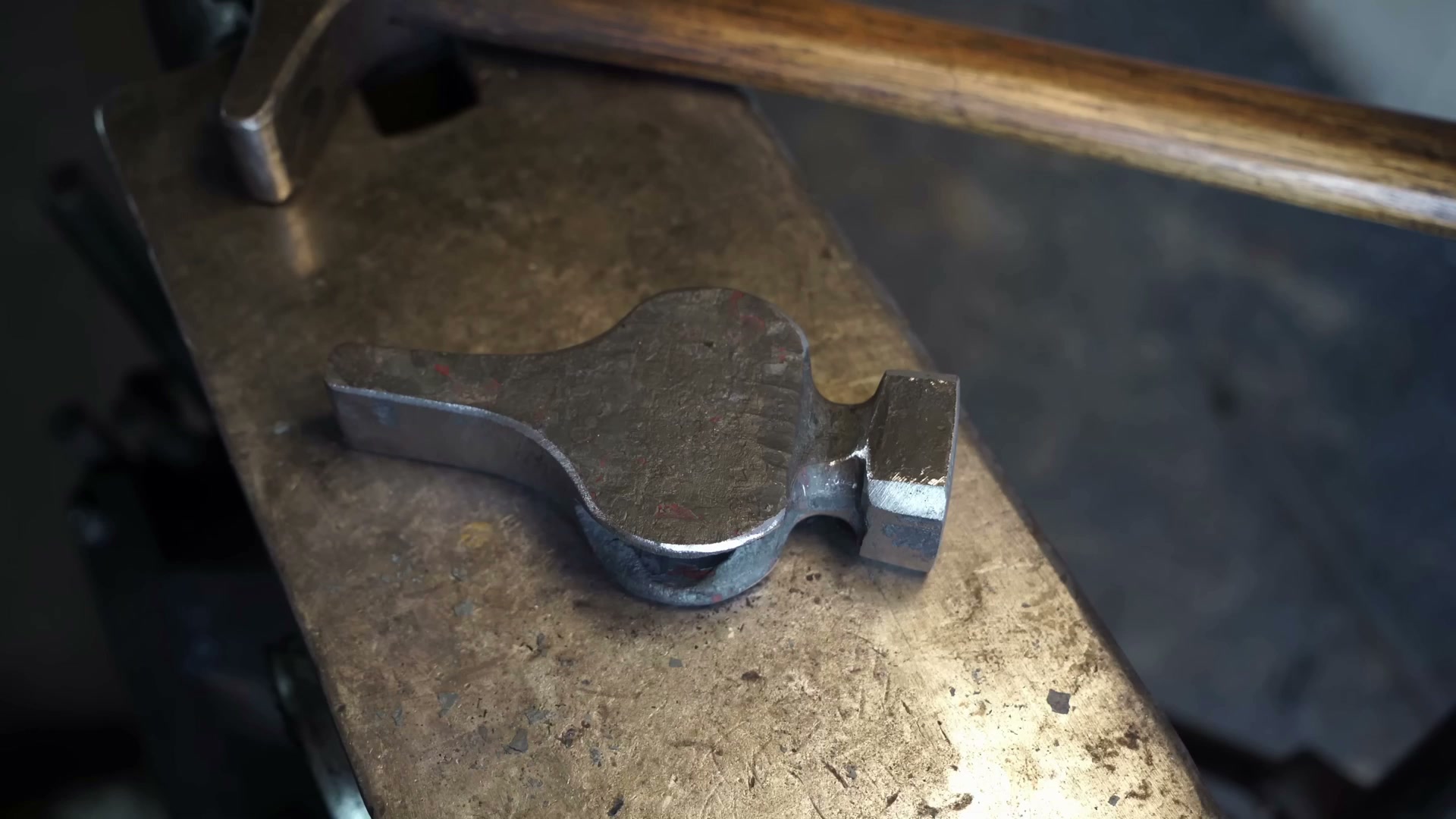 Watch me create a unique cross peen hammer!