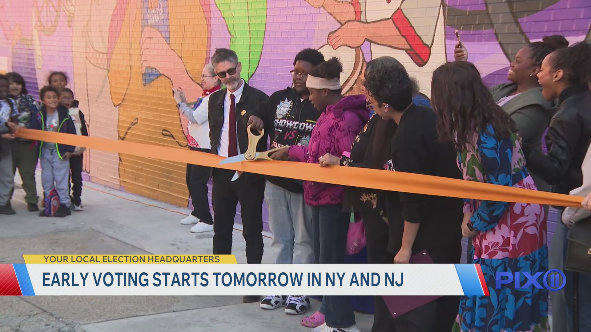 Early voting beings in New York And New Jersey