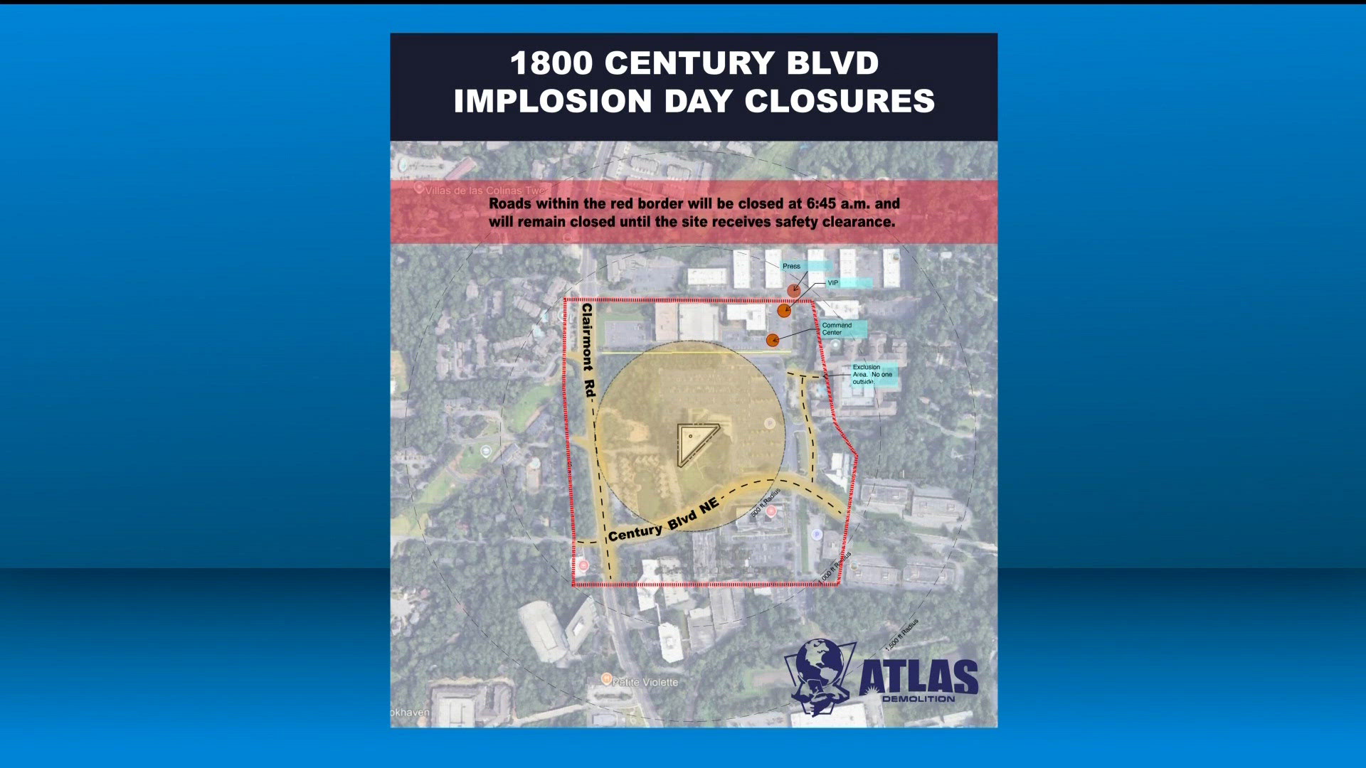 Building implosion set for this weekend