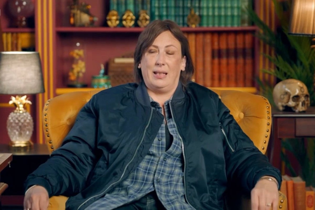 Miranda Hart fights back tears at shock Celebrity Traitors murder
