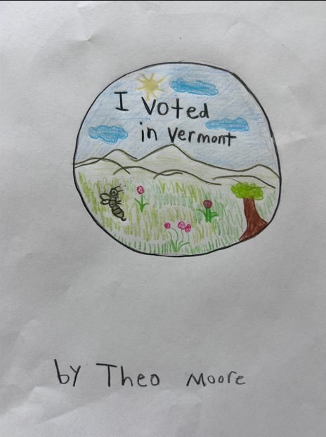 Burlington student wins Vermont's 'I voted' sticker contest