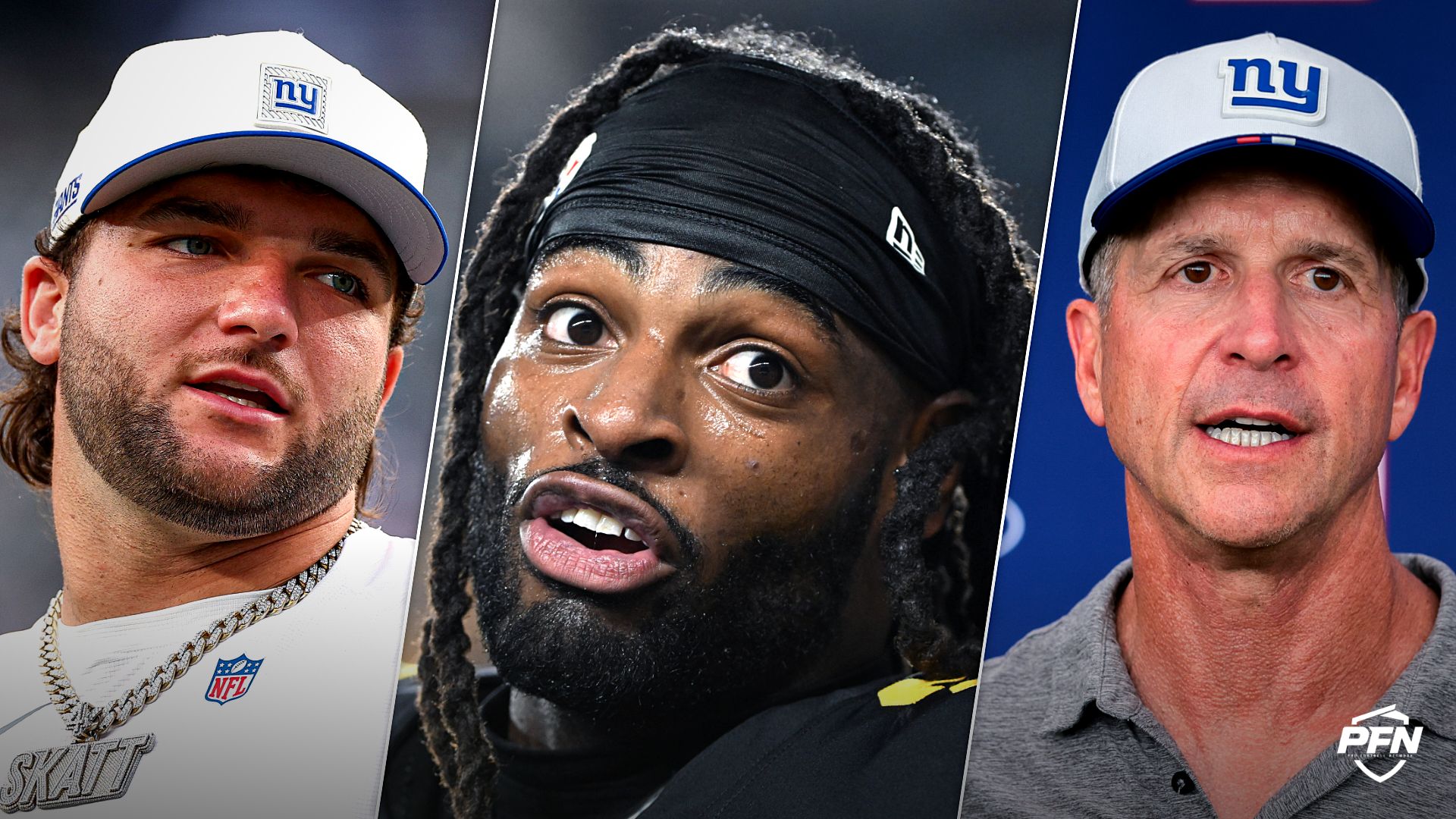 'Nobody is safe' — Cam Skattebo reacts to Najee Harris getting released ...