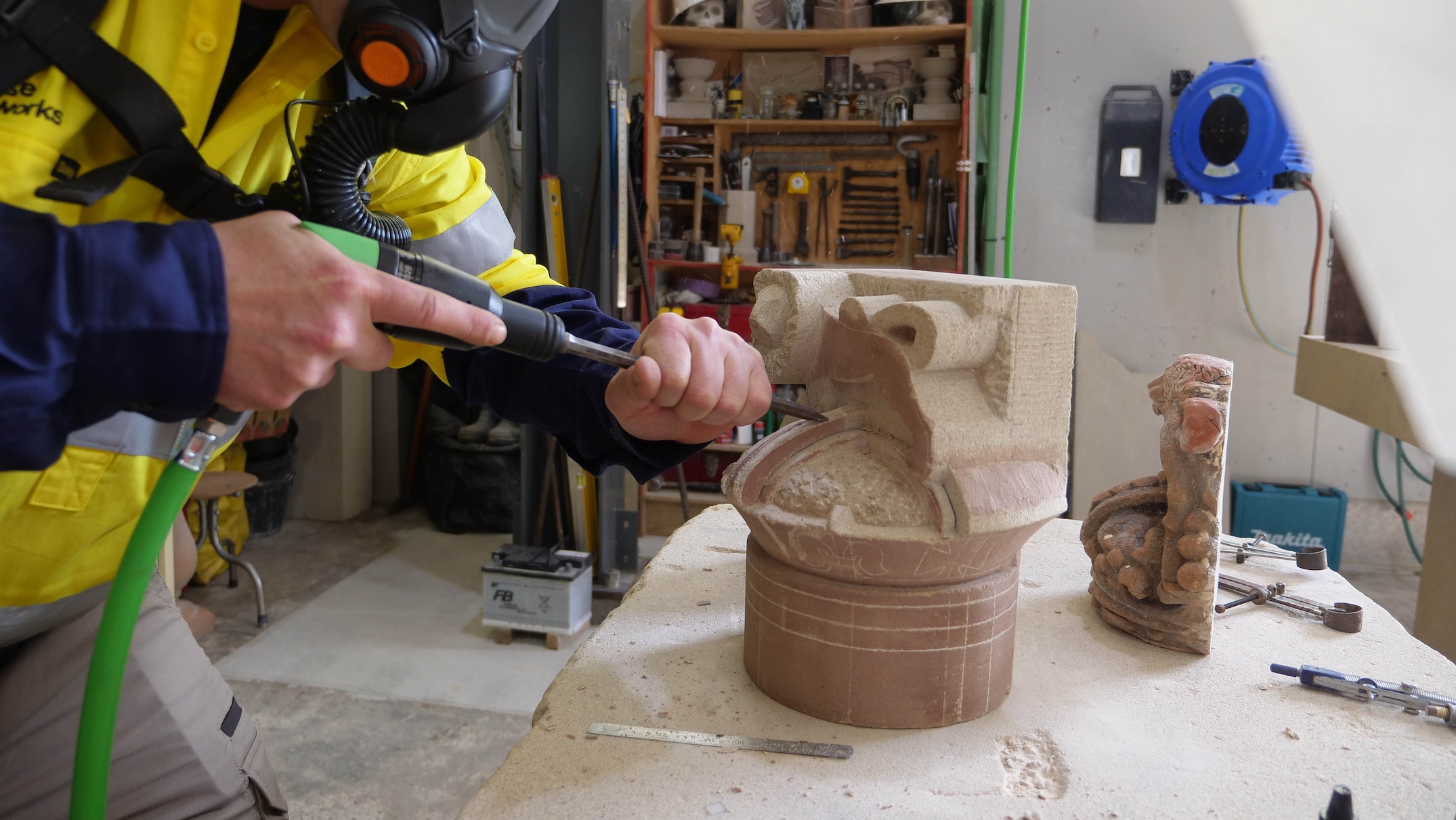 The Sydney workshop where hundred-year-old sculptures are made new