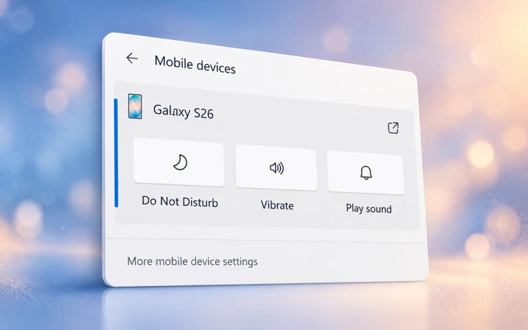 Windows 11 insider experimental build adds phone controls and speed test