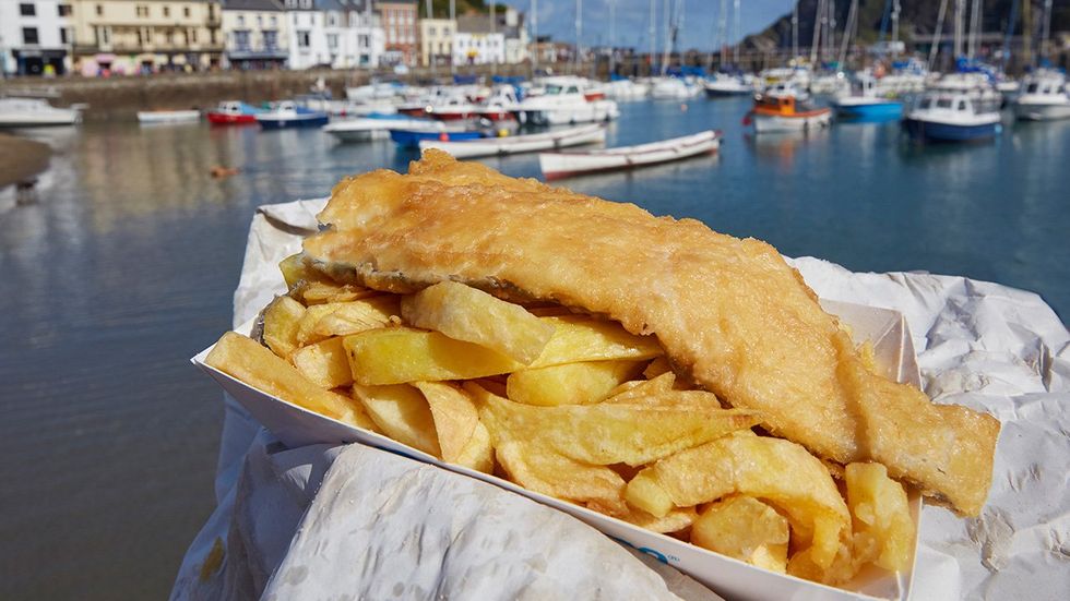 Fish and Chips named Britain's national dish with only 3% chosing ...