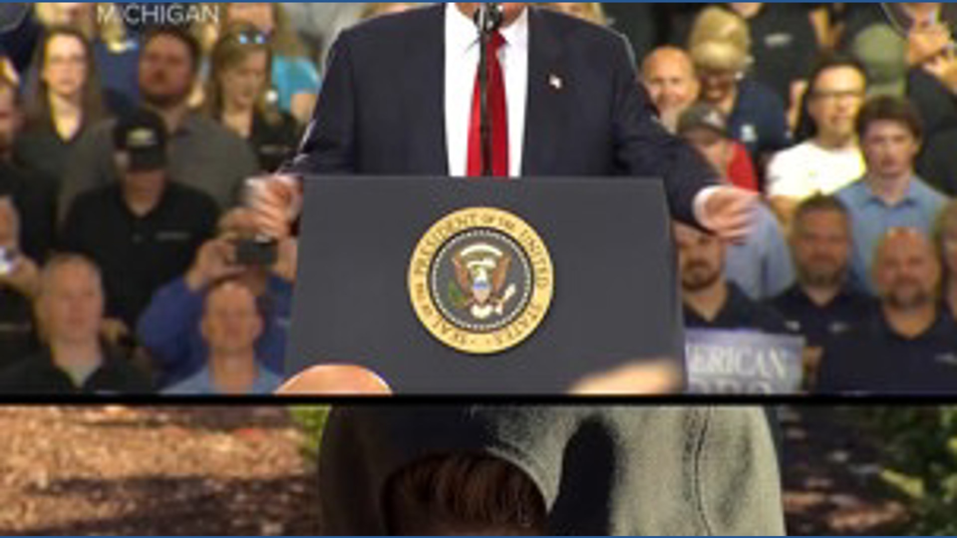 Young voters turning away from Trump
