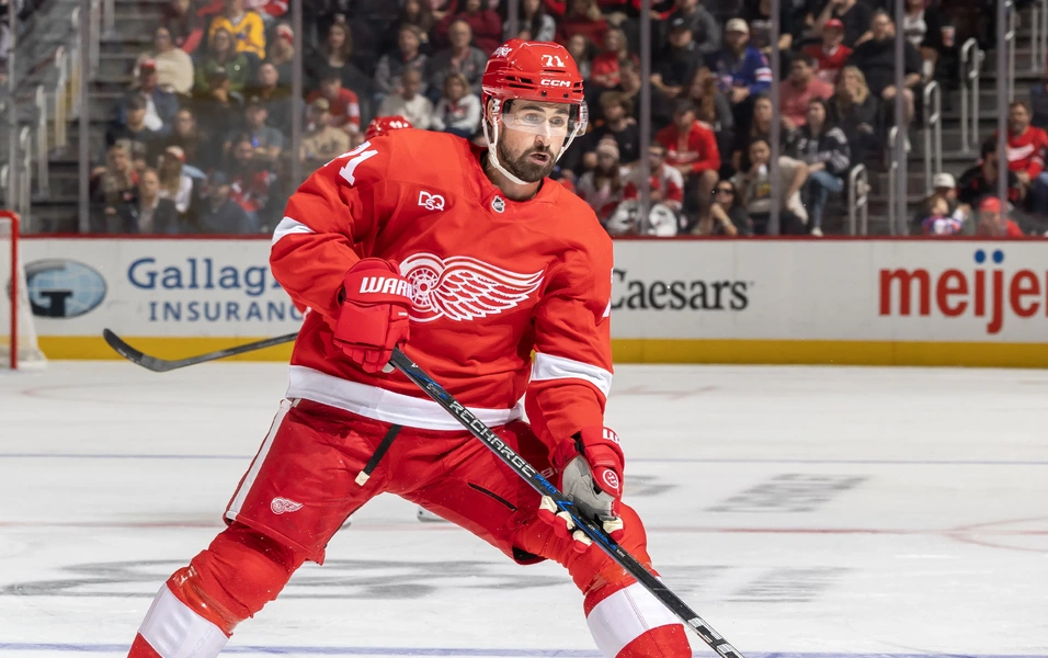 Hellebuyck trade fuels Devils’ potential pursuit of Dylan Larkin