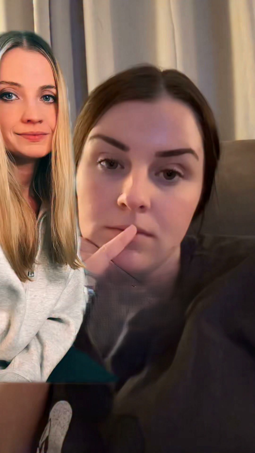 Wife is bothered that her sick husband is relaxing